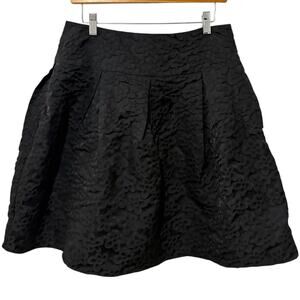 Max Studio | Bubble Skirt Black Short MIni Holiday Party NWT- Size 6